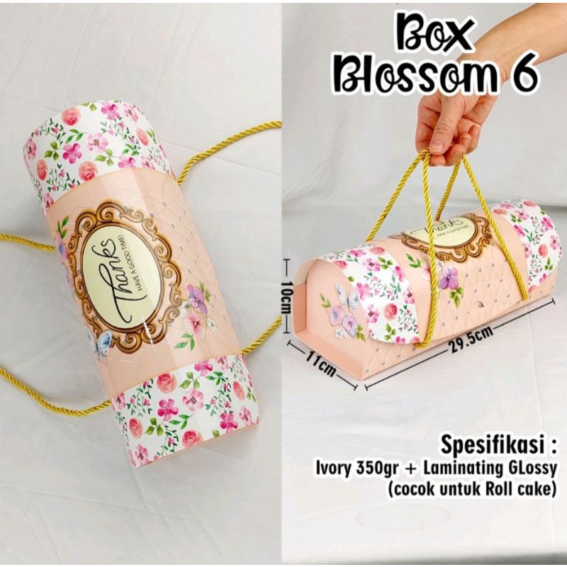 

Dus bolu gulung box blossom (4pc)