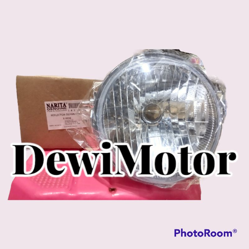Lampu depan x ride / reflektor mika lampu depan yamaha x ride