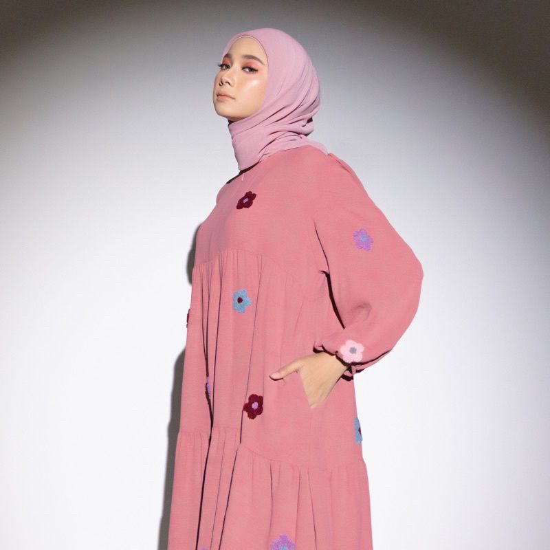 NUMAA.ID Raia Dress Pink Rouge