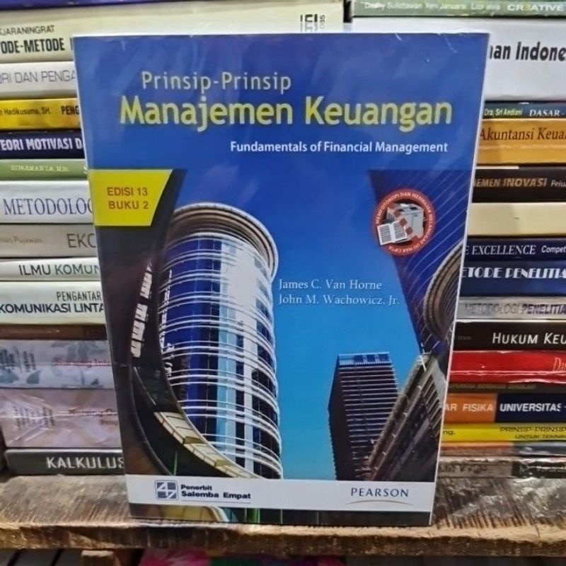 Jual Prinsip Prinsip Manajemen Keuangan Buku 2 Edisi 13 By James C Van ...