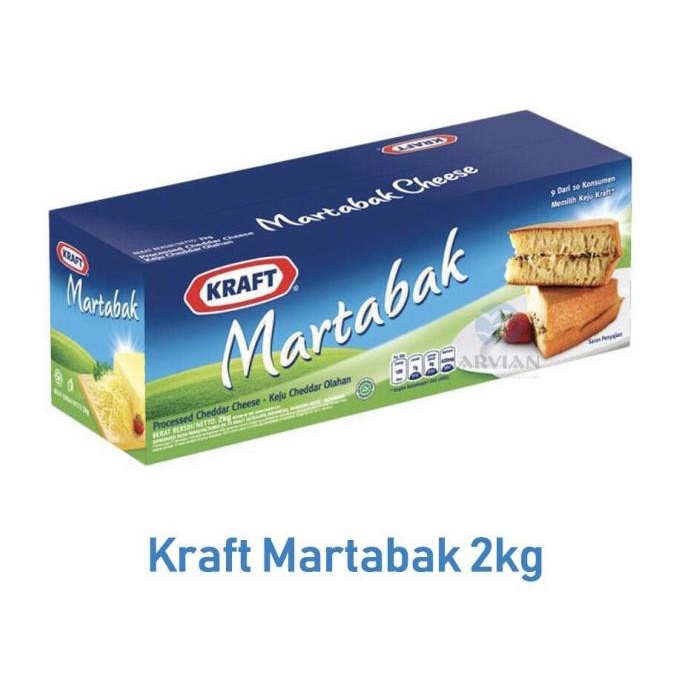 

keju kraft martabak 2kg TERLARIS TERPERCAYA ORIGINAL