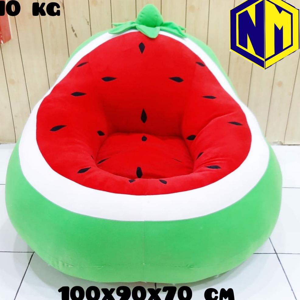 (L-6-8☛) Sofa Buah Jumbo (Dewasa) Sofa Buah Karakter Lucu kekinian