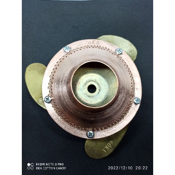 Tungku Twister Wajan Kuningan Tutup Tembaga lubang titik mesin Gulali Arumanis cotton candy karakter