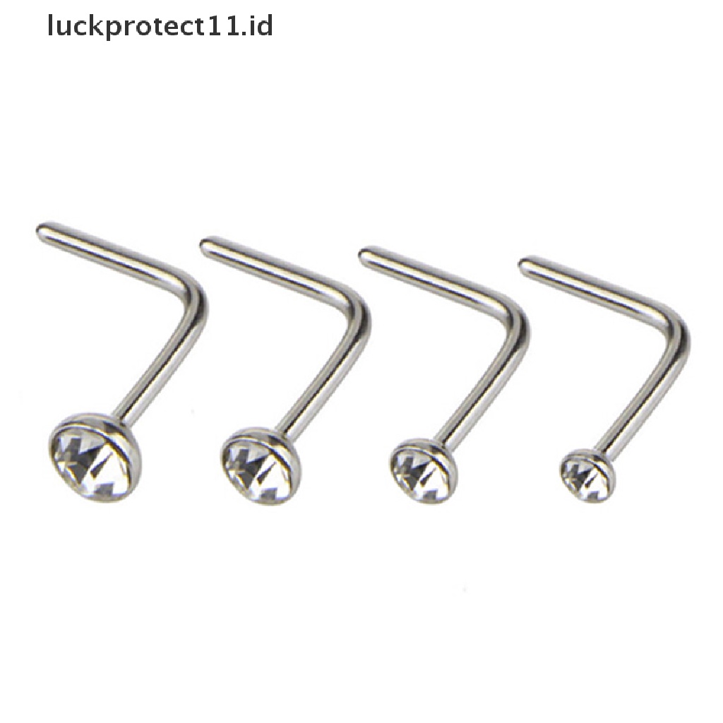 /Fashion Hot// Fashion// 14PCS/Set Stainless Steel Segmen Berengsel Cincin Hidung Tulang Studs Hoop Body.