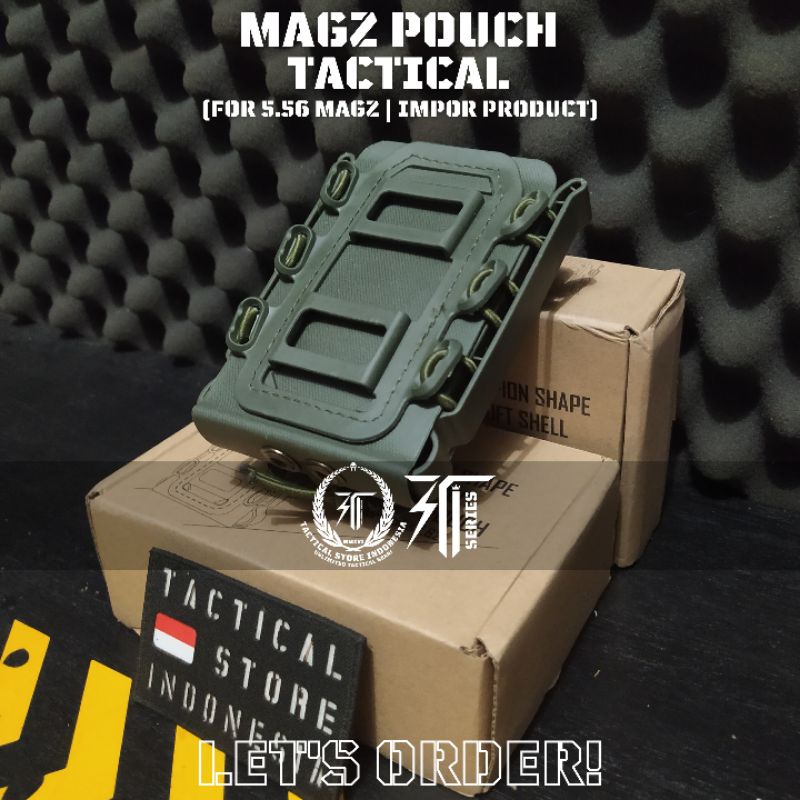 Holster Sarung Magazine Scorpio M4 Hijau