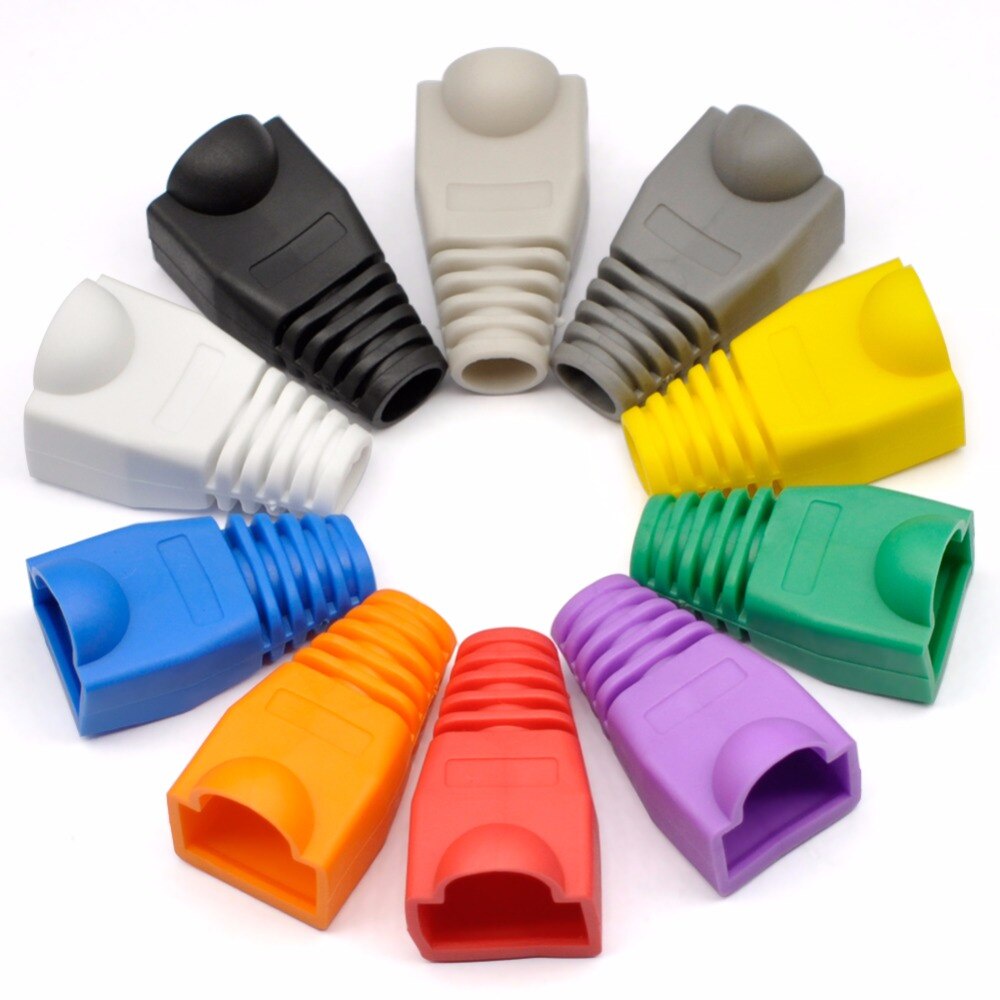 RJ45 Plug Boot Sleeve Jacket Cover Pelindung Rj45