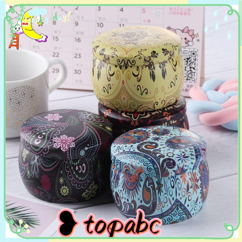 Top Candy Kotak Besi Perhiasan Perlengkapan Pesta Wadah Dampproof Rose Tea Pot Tin Trinket Tinplate