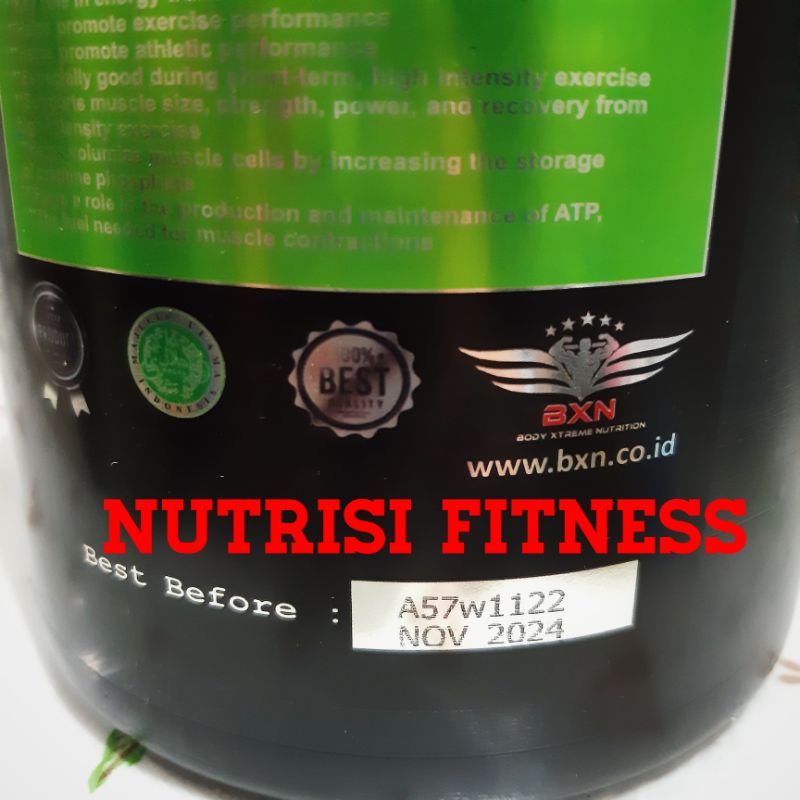 BXN Creatine Ecer 30x Serving Creatine Murah Di Surabaya Sidoarjo