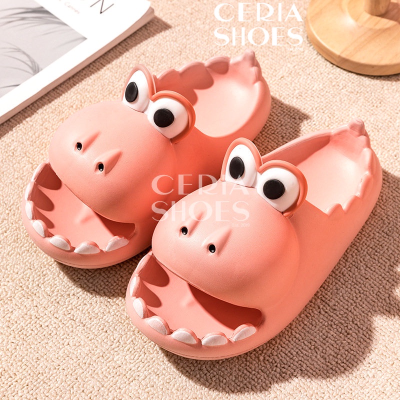 SANDAL BUAYA EVA Slipper Unisex Couple Super Soft Elastic Non-Slip Sole Bahan Ringan Empuk