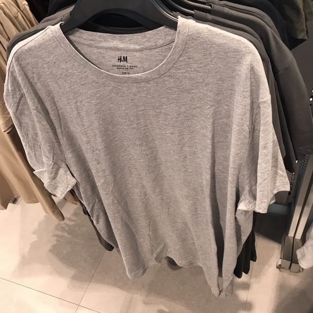 Tshirt Unisex Katun HM Fit Nyaman M-XL