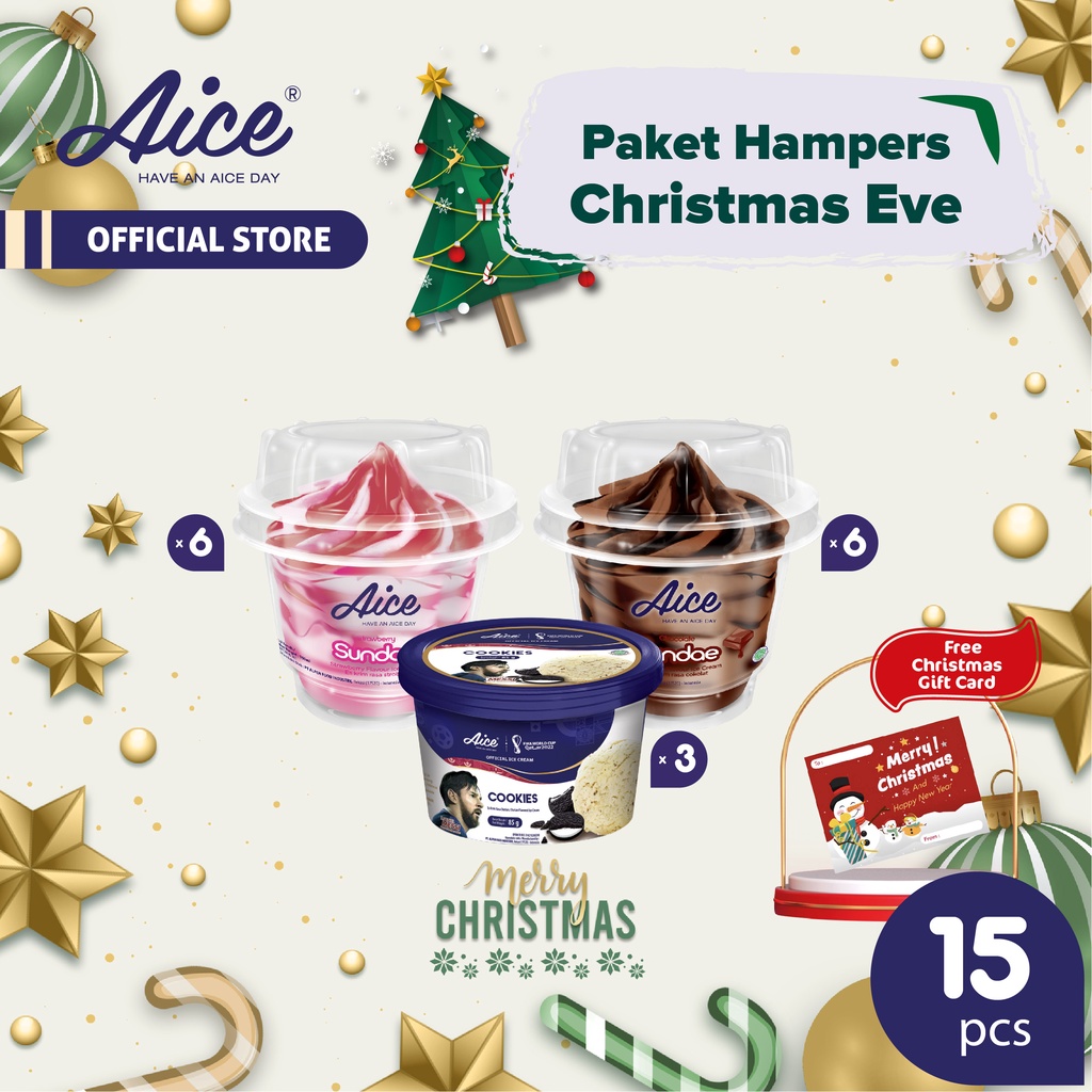 

Paket Hampers Christmas Eve Aice Ice Cream Spesial Hampers Natal