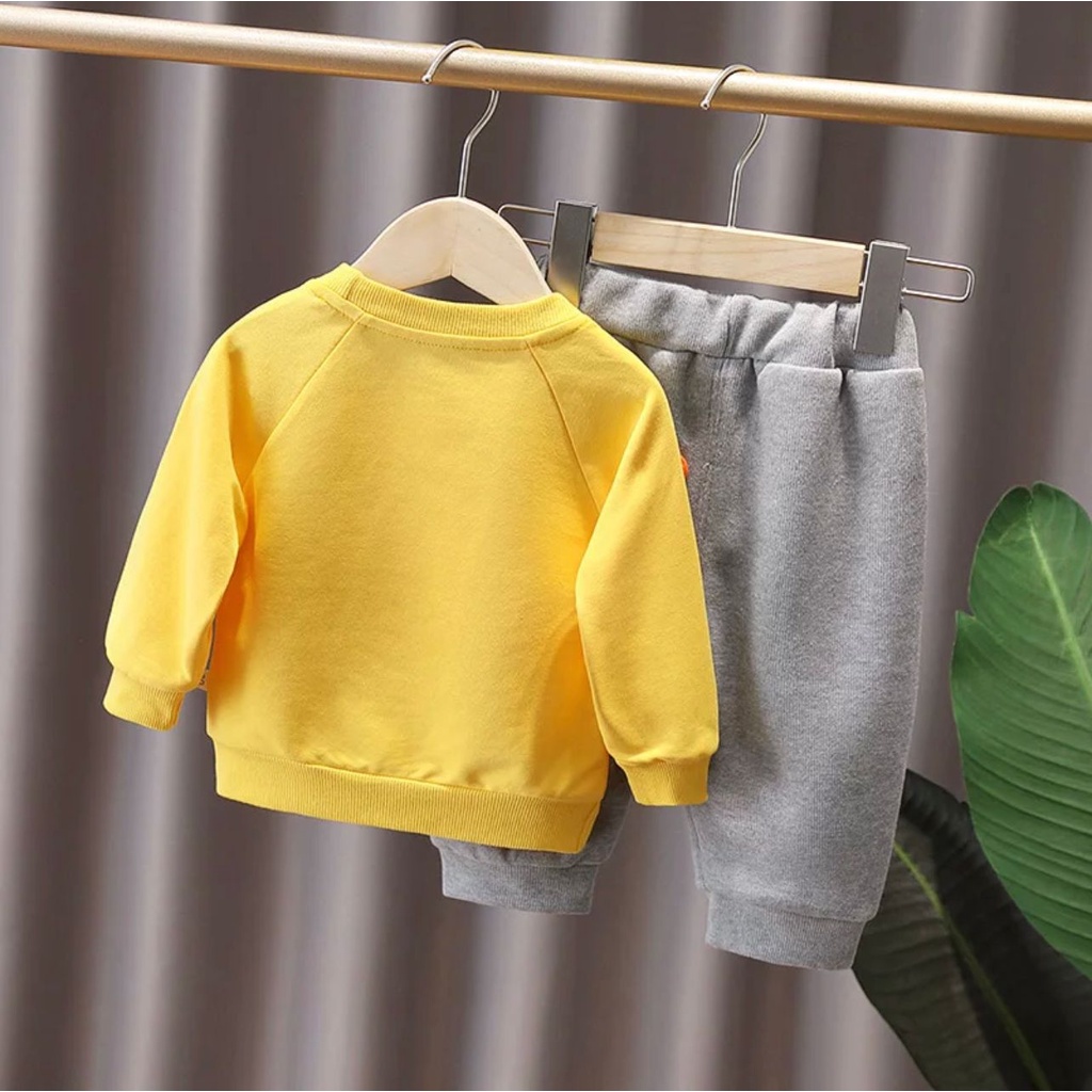 PROMO-SETELAN SWEATER JOGGER ANAK 1-5 TAHUN SWEATER ANAK LION SETELAN ANAK LAKI-LAKI BAJU ANA LAKI-LAKI SWEATER ANNAK LAKI-LAKI TERBARU