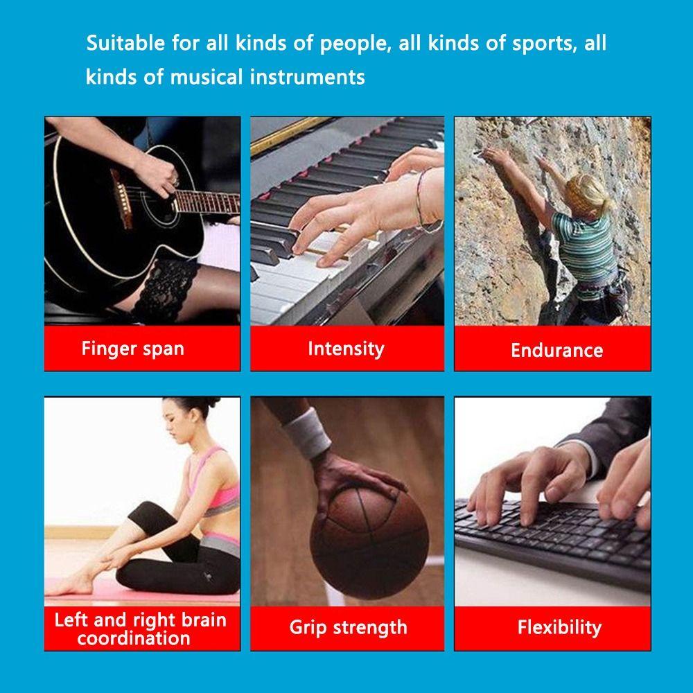 Top Finger Training Wrist Stretcher Trainer Untuk Atlet &amp; Musisi Pereda Nyeri Meningkatkan Ketegangan Lengan Silikon Kekuatan Pada Jari