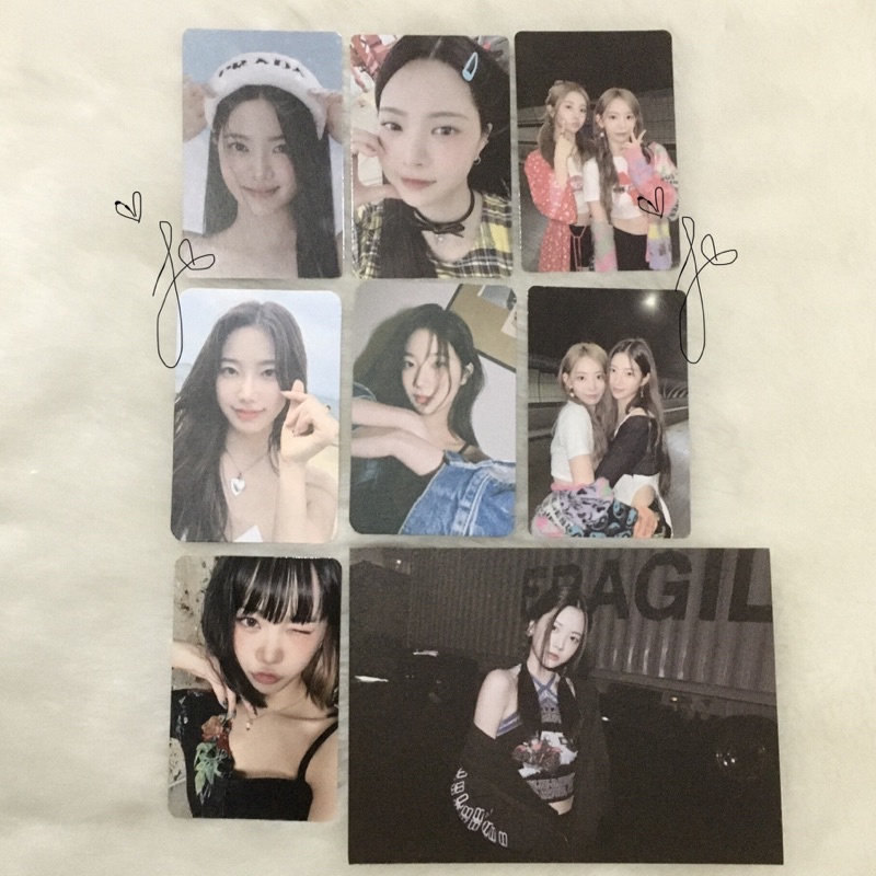 PC PHOTOCARD LE SSERAFIM ANTIFRAGILE EUNCHAE KAZUHA CHAEWON SAKURA YUNJIN COMPACT BENEFIT KTOWN WEVE
