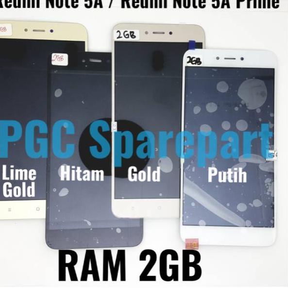 Paling Laris Original OEM LCD Touchscreen Fullset Redmi Note 5A RAM 2GB / Note 5A Prime RAM 2 GB -1 