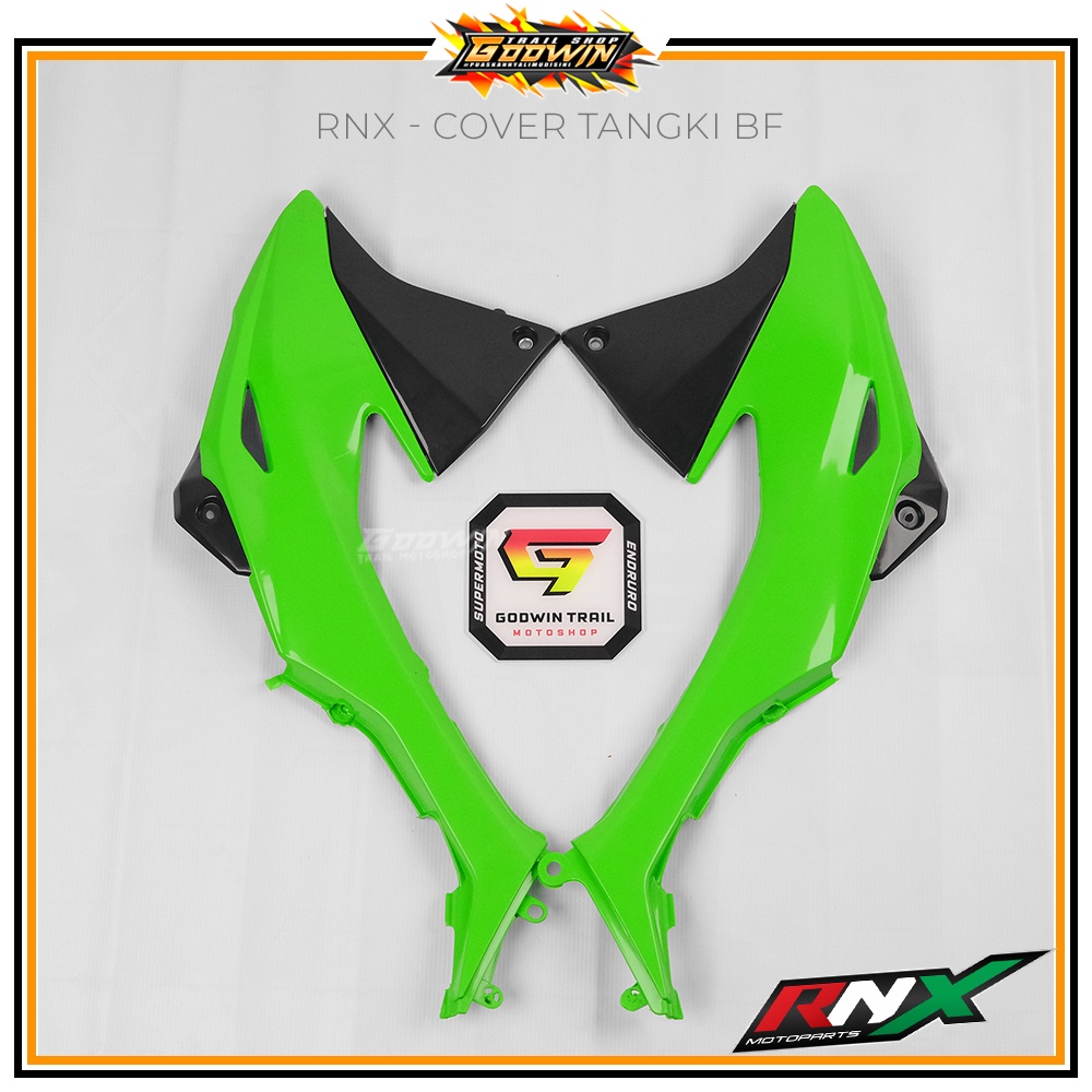 Cover Tangki Legshield Depan Cover Body Sayap Belakang Side Panel KLX BIGFOOT