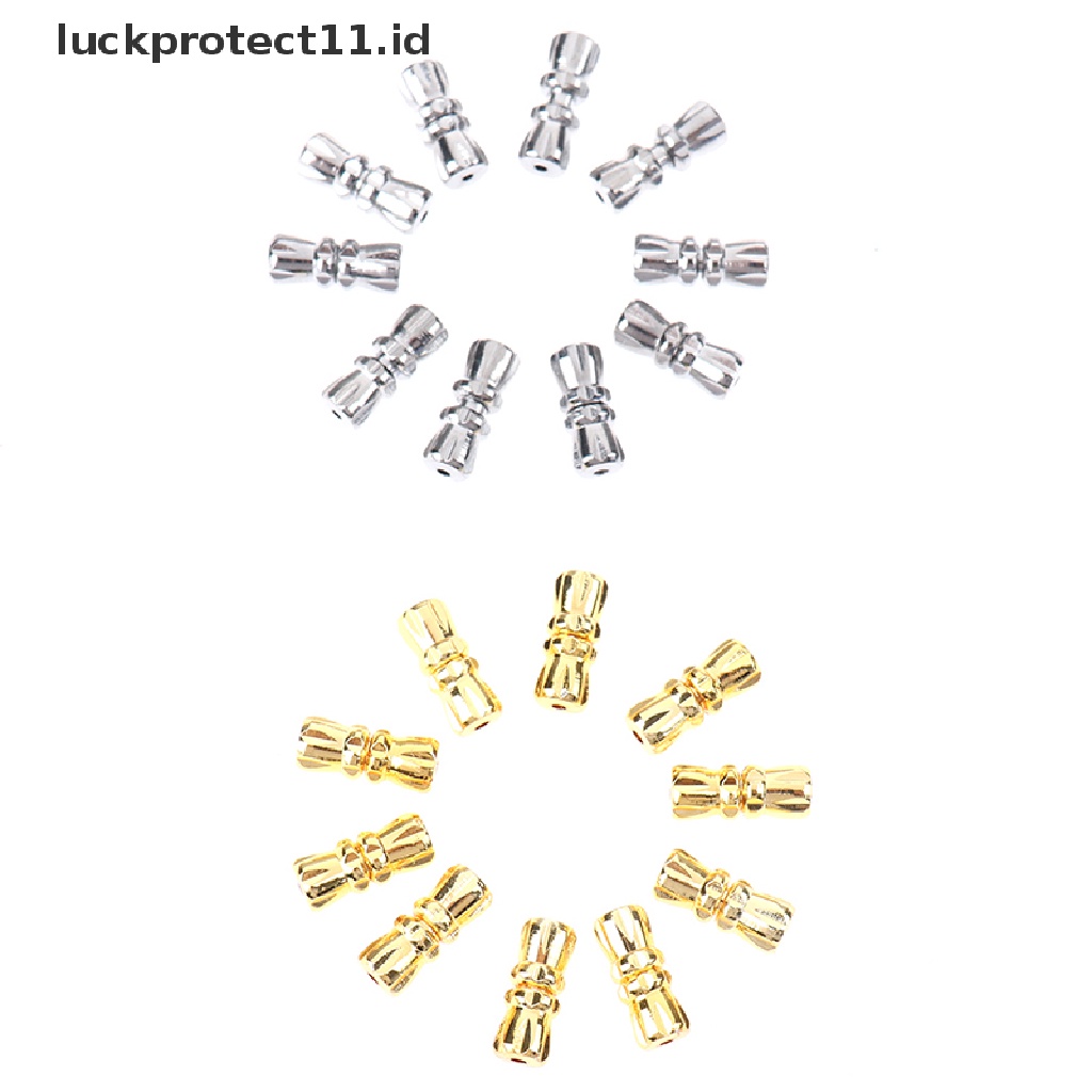 /Fashion Hot// Fashion// 10Pcs Screw Clasp Barrel Screw Clasps Untuk Membuat Perhiasan Gelang Kalung Diy.