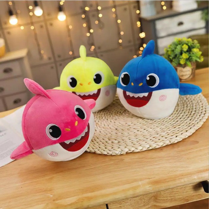 Boneka Boneka Baby Shark Dancing Recording / Boneka Baby Shark 4 In 1 / Baby