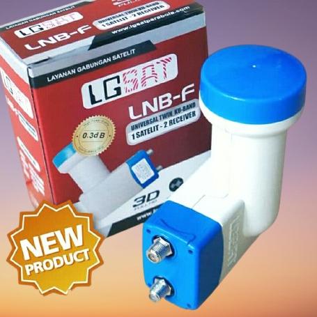 Banyak Peminat LNB parabola mini KU band 2 TV termurah