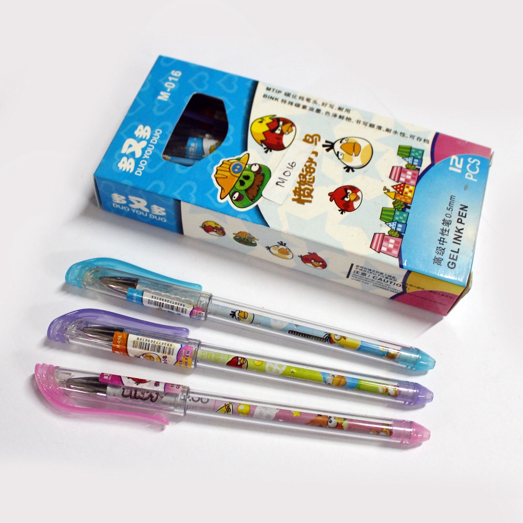 

Bolpen Gel Angrybird M-016(12pcs)