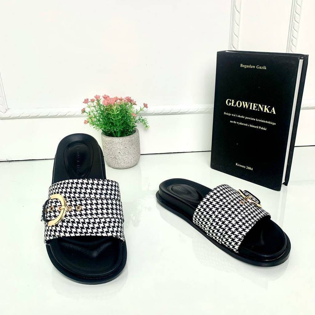 SANDAL WANITA KEKINIAN FLAT CKS507 PREMIUM IMPORT