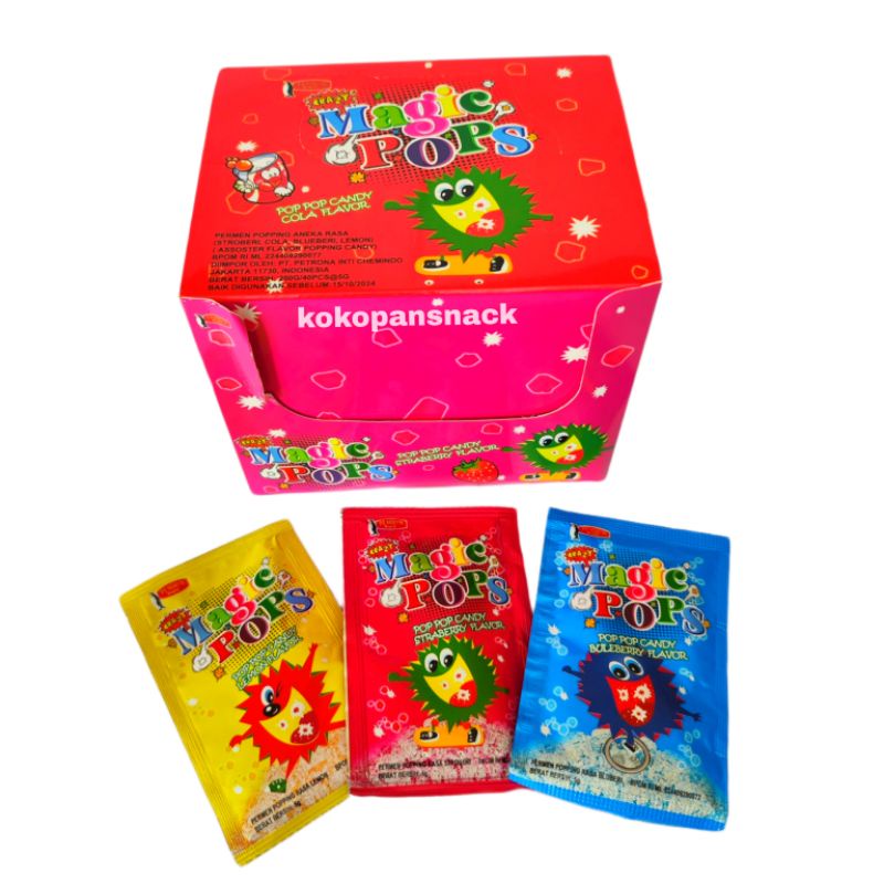 MAGIC POPS POPPING BOX ISI 40