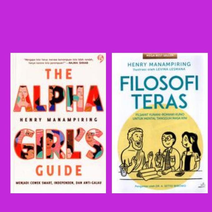 

Paket Bundling Buku Filosofi Teras & The Alpha Girl's Guide - Original