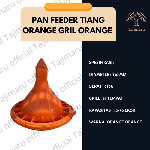 PAN FEEDER OTOMATIS TEMPAT MAKAN PAKAN NAMPAN AYAM