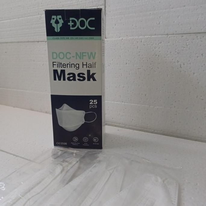 Masker Kf94 Doc-Nfw Filtering Half Mask 5ply 3D Earloop Premium-Doc t-c3n2000 Ayo Beli