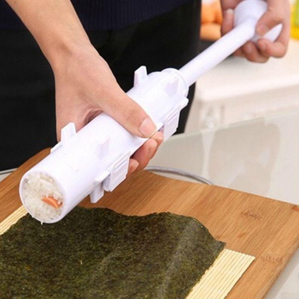 [Elegan] Sushi Maker Sayur Makan Siang Cetakan Plastik Buatan Sendiri Anti Lengket Onigiri Making