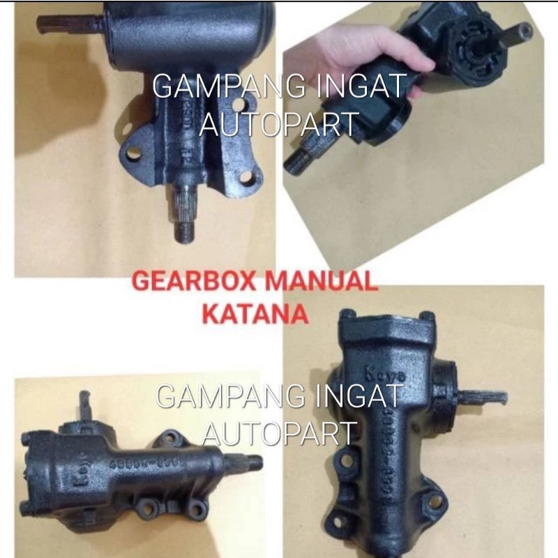 Gear Box Steer Girbok Gearbox Worm Steer Manual Suzuki Jimmy Katana Manual ORIGINAL