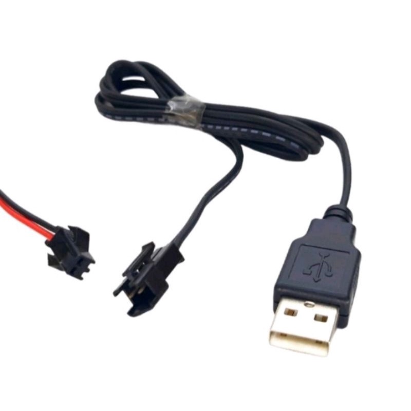 Kabel USB Soket Hitam Kabel Batreai Cas Batreai Rc Mobil Remot Control 3.6 Volt