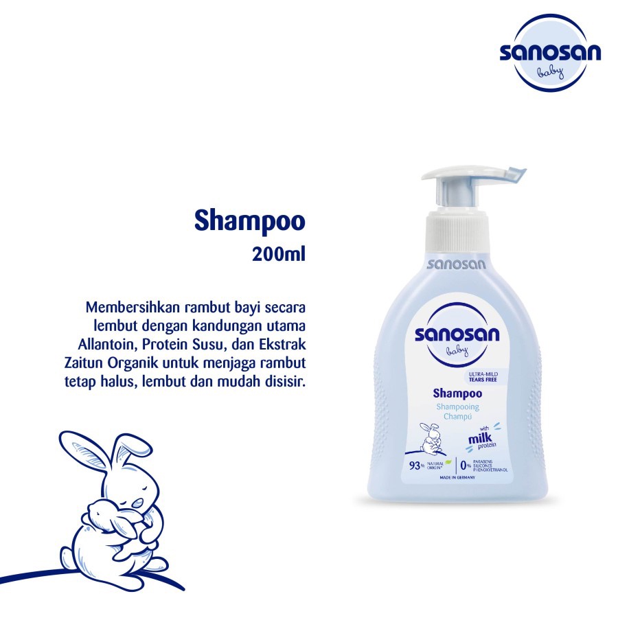 SANOSAN SHAMPOO 200ML