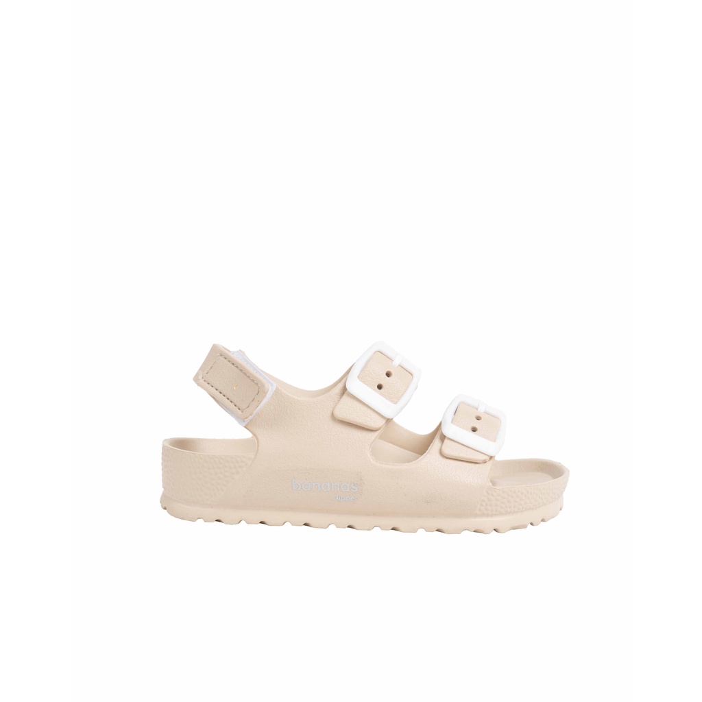 Bananas Slipper Sandal Burro Ankle Kids Beige