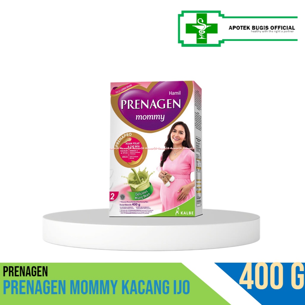 Prenagen Mommy Prenapro 400gr Rasa Kacang Hijau Ijo Susu Ibu Hamil