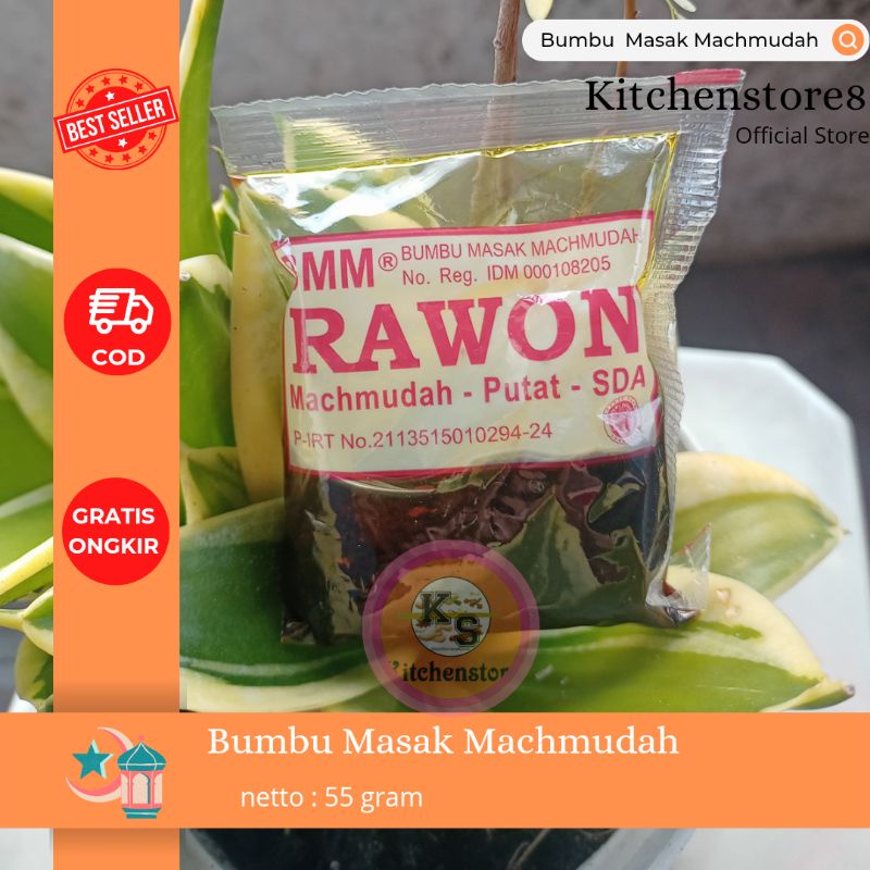 

Bumbu Masak Machmudah BMM Rawon 50gr