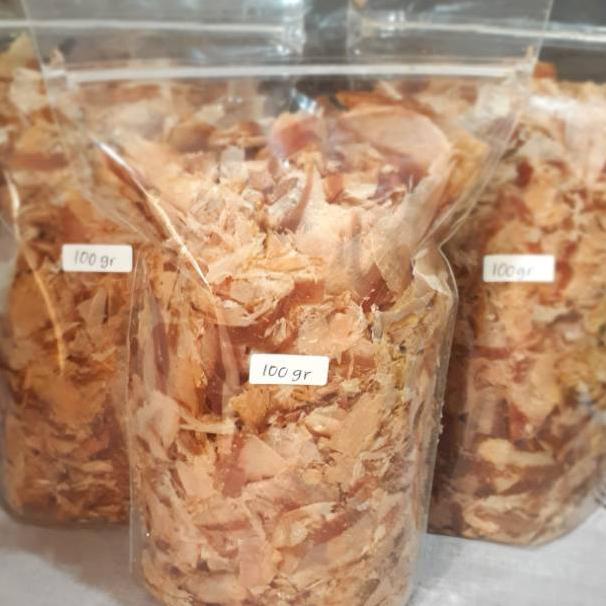 

Sale KATSUOBUSHI / CAKALANG SERUT ECER 100gr .,..,.,,,,.,