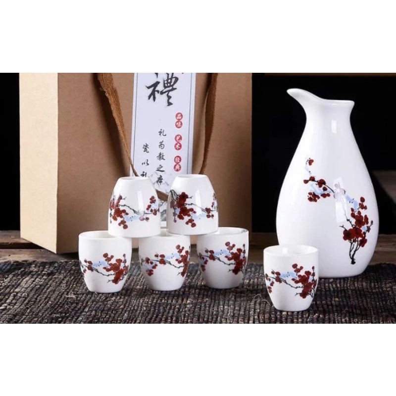 Tea pot set giftbox / Teapot keramik set gift box / Chinese Teapot set