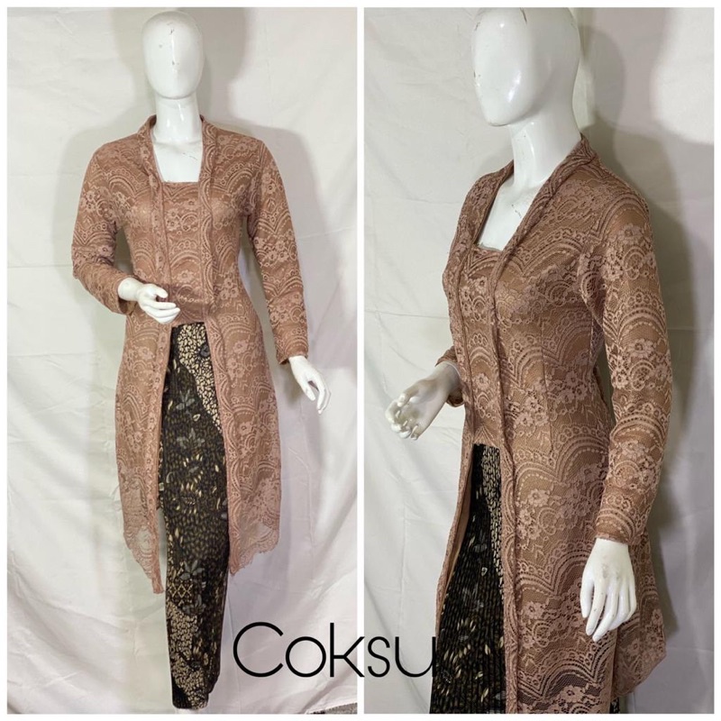 Kebaya / Kebaya Modern / Brokat / Tunik Brokat / Kebaya Modern Brukat / Kebaya Tunik Brukat / Tunik Brukat