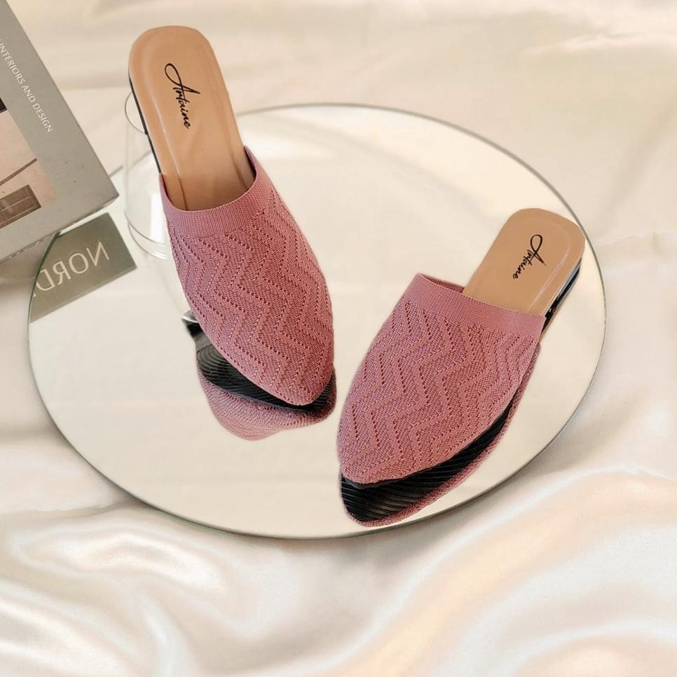 Best Seller Arlaine- Hazel Sandal Selop Wanita / Selop Wanita / Sandal Rajut Wanita / Sepatu Rajut W