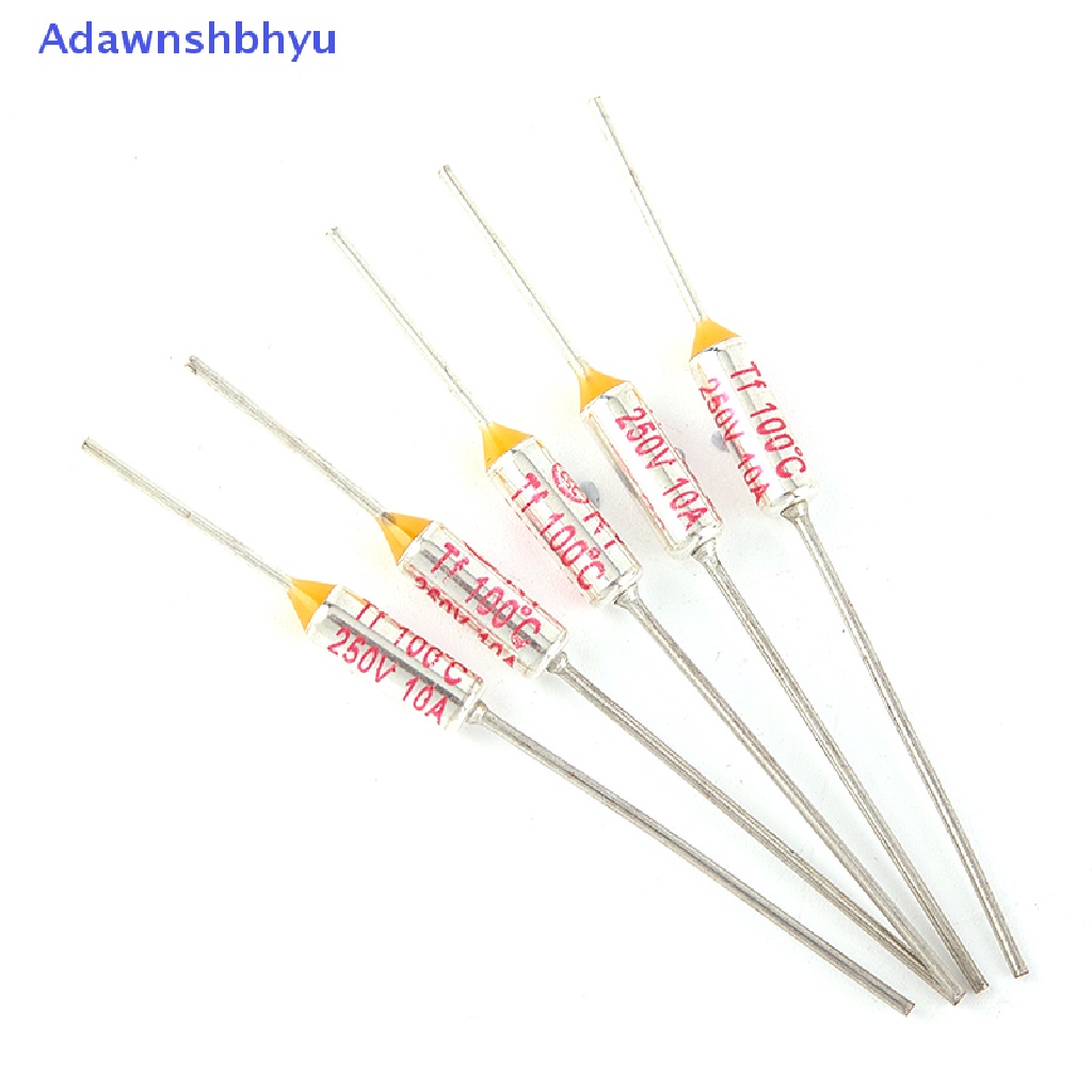 Adhyu Thermal Fuse RY 10A 250V Suhu 65C℃ 100℃ 130℃ 155℃ 185℃ 200℃ 240℃ Id