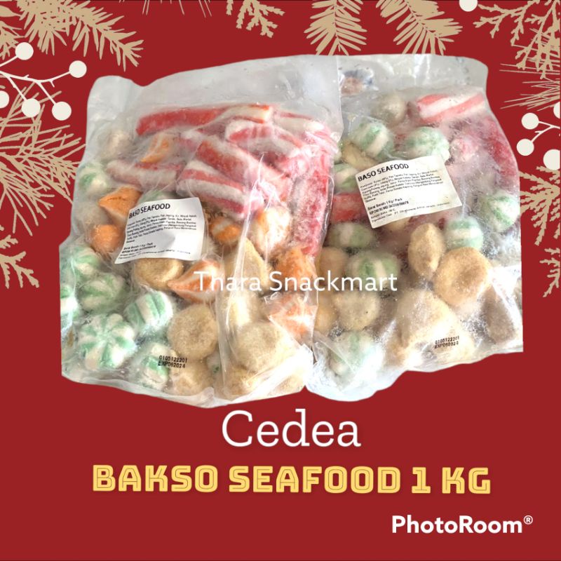 Jual Baso Seafood Cedea Bakso Mix 1 Kg Murah Shopee Indonesia