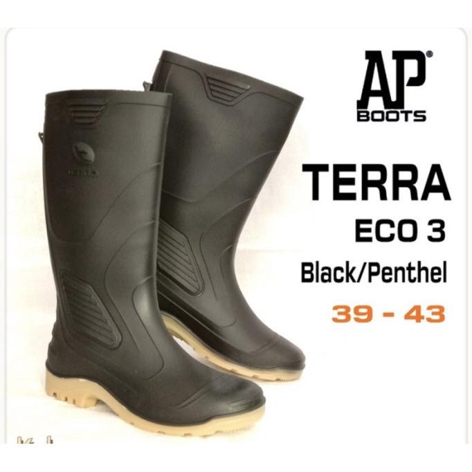 Sepatu Boots Pria Karet Panjang Terra Eco 3 Ap Boots