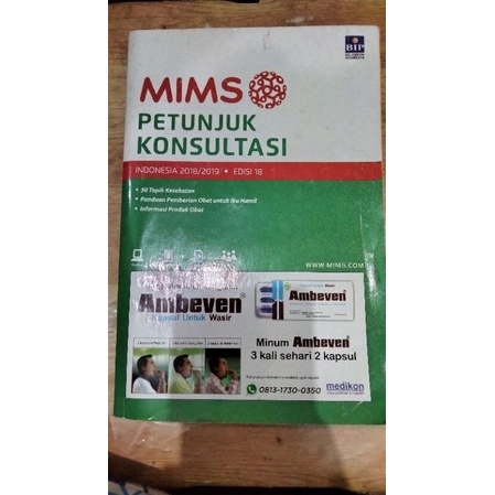 Buku "MIMS PETUNJUK KONSULTASI"