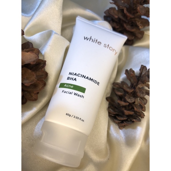 WHITE STORY ACNE FACIAL WASH 60GR