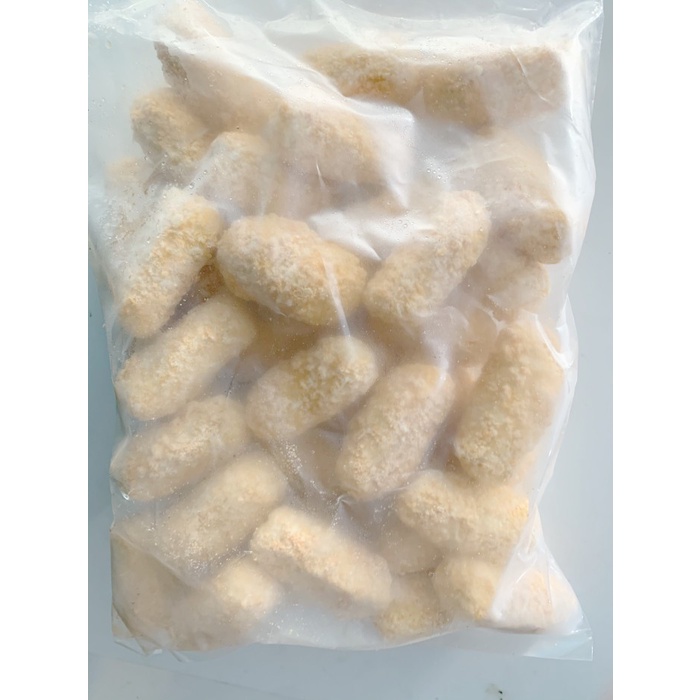 

Frozen Potato Kentang Kroket Croquette isi Keju Mozarella Mozzarella