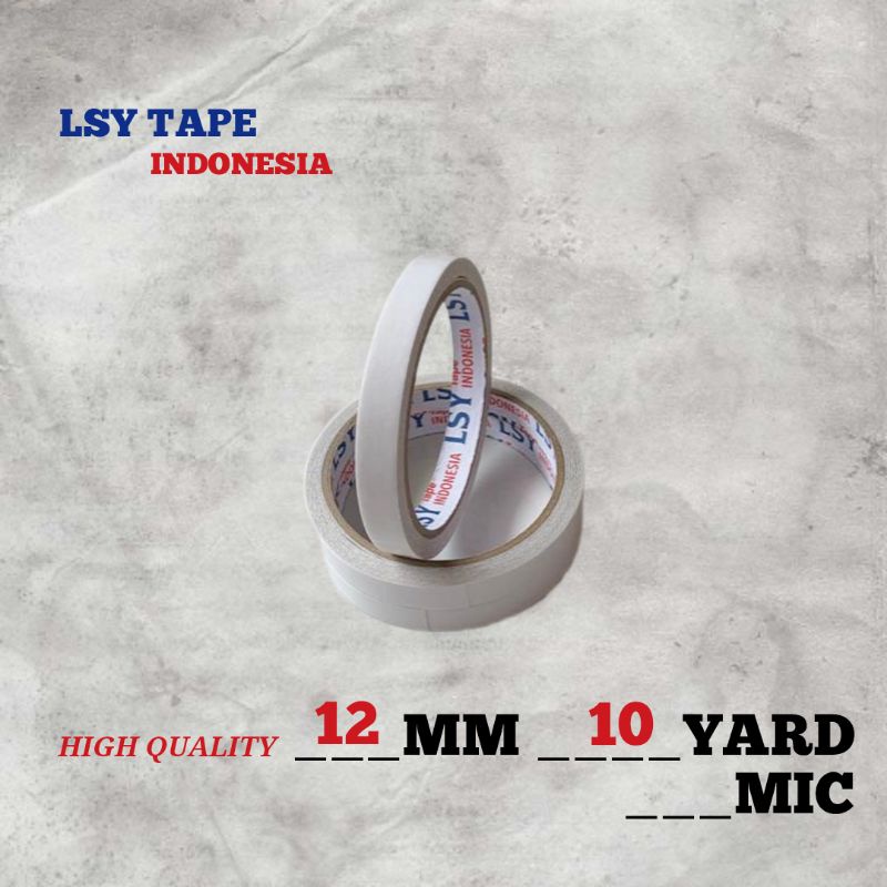 

double tape 12MM X 10 yard