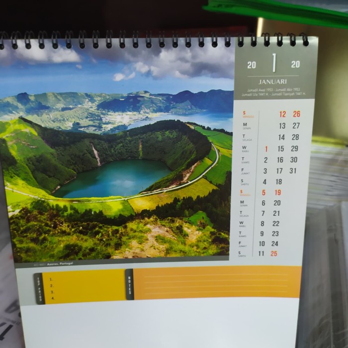 

✨NEW✨ - KALENDER MEJA EXECUTIVE 2020 PEMANDANGAN DUNIA