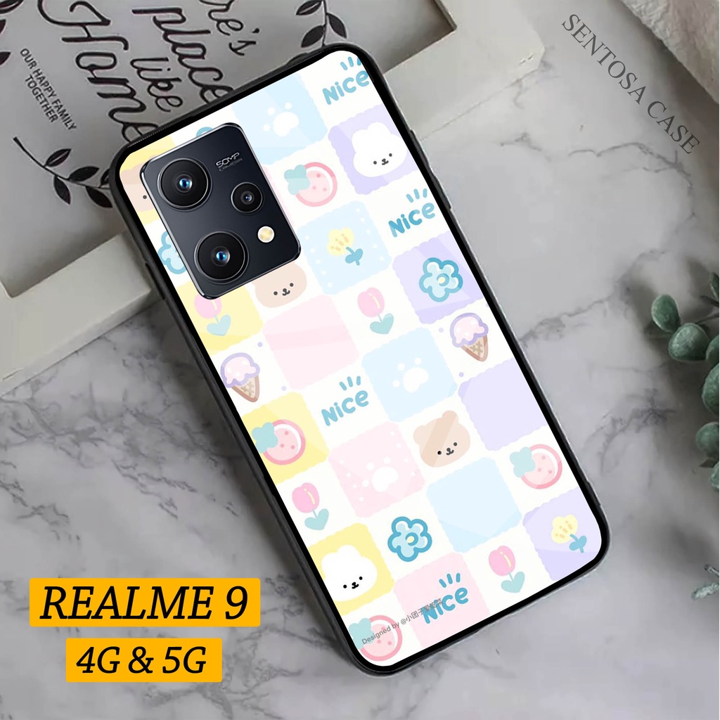 Softcase Glass Kaca REALME 9 4G & REALME 9 5G - Case Handphone REALME 9 4G & REALME 9 5G [T94].
