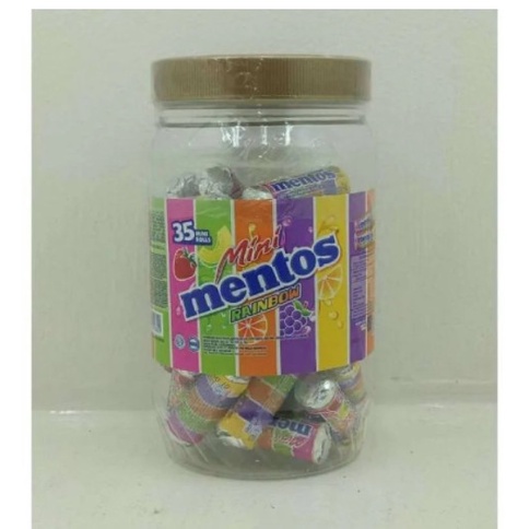 mentos mini roll Rainbow